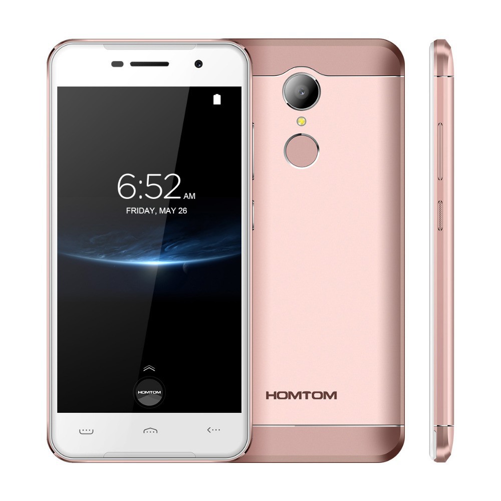 Homtom ht37 Smartphone Android 6.0 mtk6737 Quad Core Fingerprint