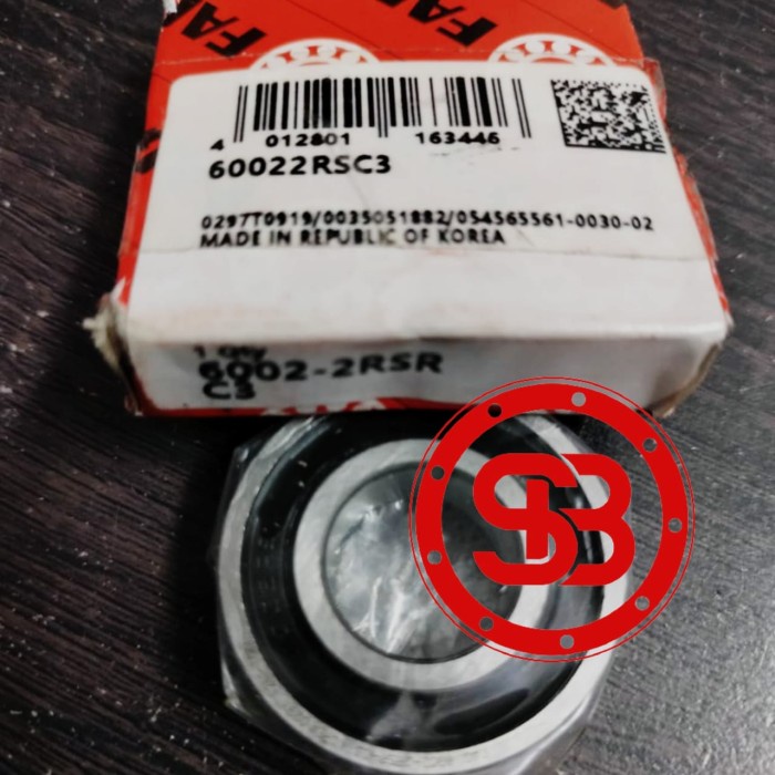 Bearing 6002 2RS / 6002 2RS C3 FAG ORIGINAL