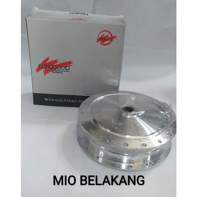 TROMOL MIO BELAKANG WILWOOD CHROME/TROMOL MIO REAR CHROME WILWOOD/TROMOL MOTOR MIO BELAKANG