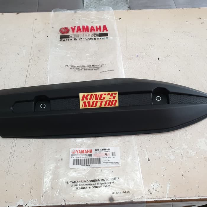 COVER, TAMENG, PELINDUNG KNALPOT XRIDE, X RIDE (2BU) ASLI YAMAHA