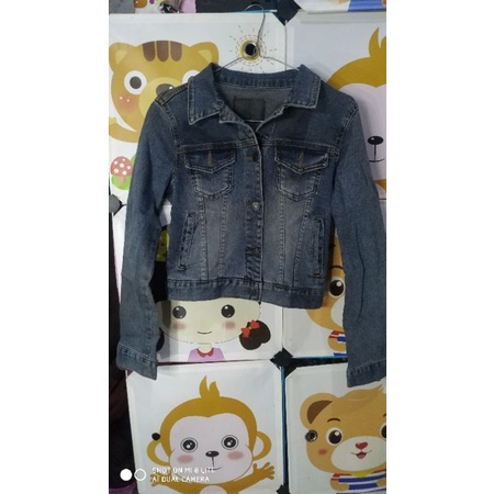 Preloved Jaket Jeans