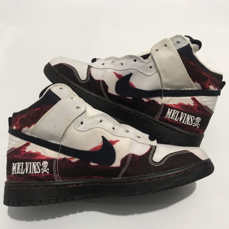 SB DUNK HIGH MELVINS 2005 || black white syracuse kentucky