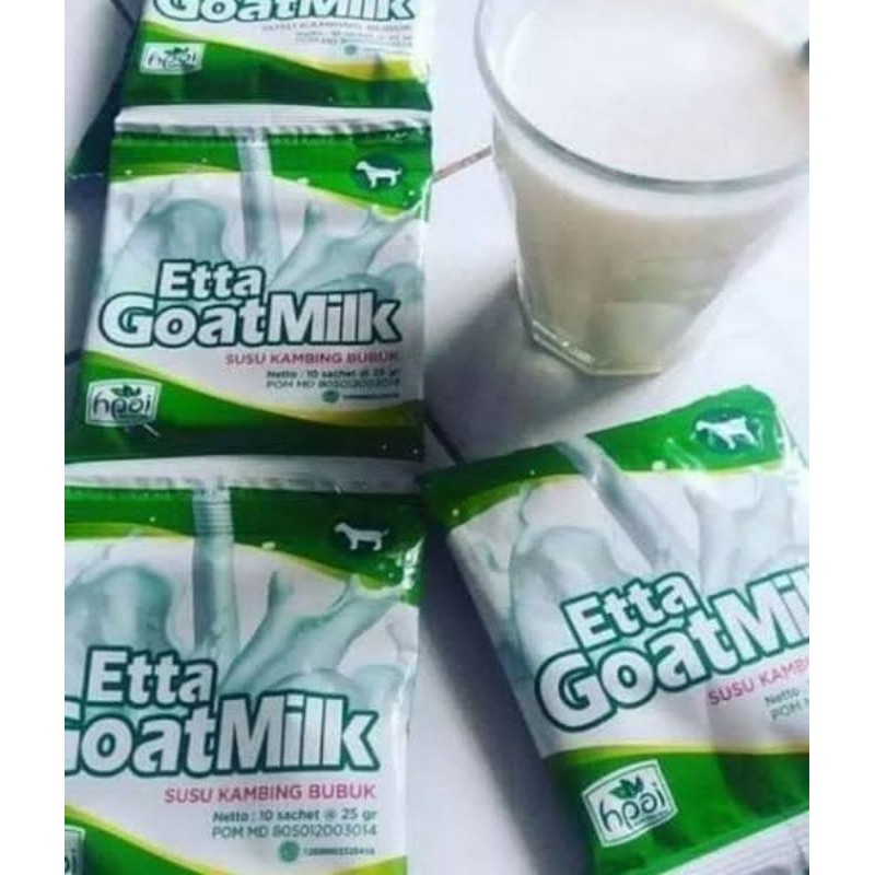 

ETTA GOAT MILK - SUSU KAMBING BERNUTRISI 1 SACHET