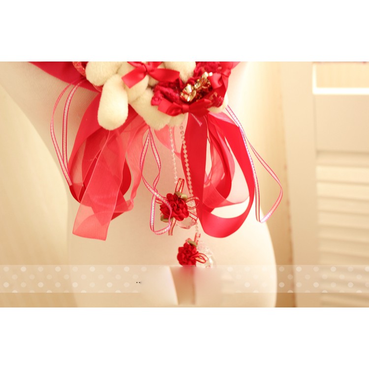 Teddy Bear Heart Hanging Mirror / Cermin Gantung Teddy Bear