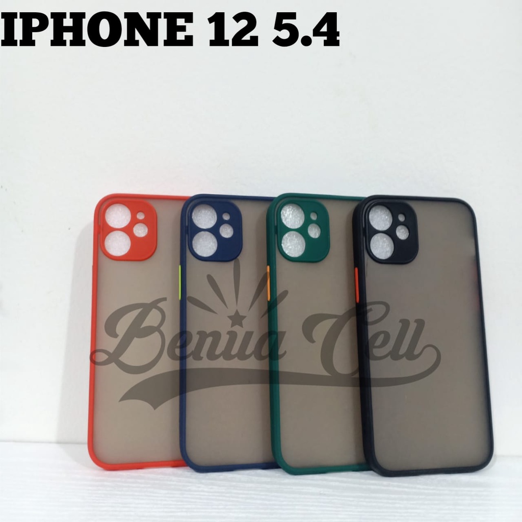 SOFTCASE IPHONE 12 MINI 5.4 - CASE MATTE FULL COLOR IPHONE 12 MINI - BC