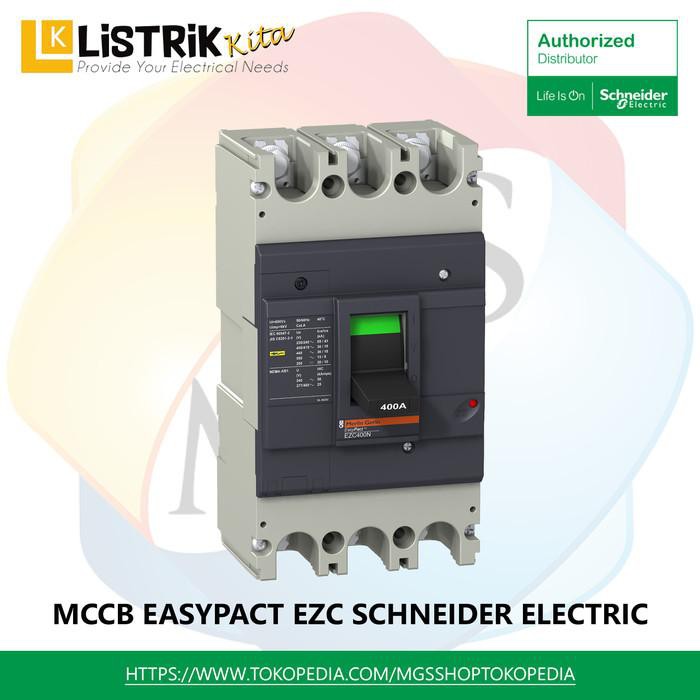 Jual MCCB 3P3T 300A EZC400N 36KA SCHNEIDER ELECTRIC - EZC400N3300 ...