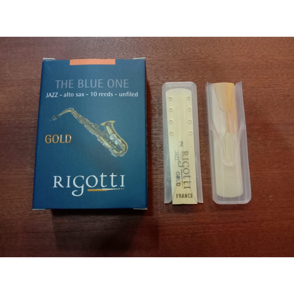 reed alto saxophone rigotti gold original