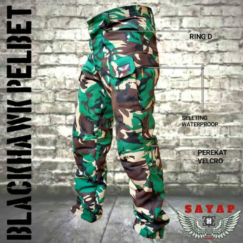 CELANA BLACKHAWK CARGO/CELANA PRIA CARGO BLACKHAWK PANJANG REALPICT ORIGINAL