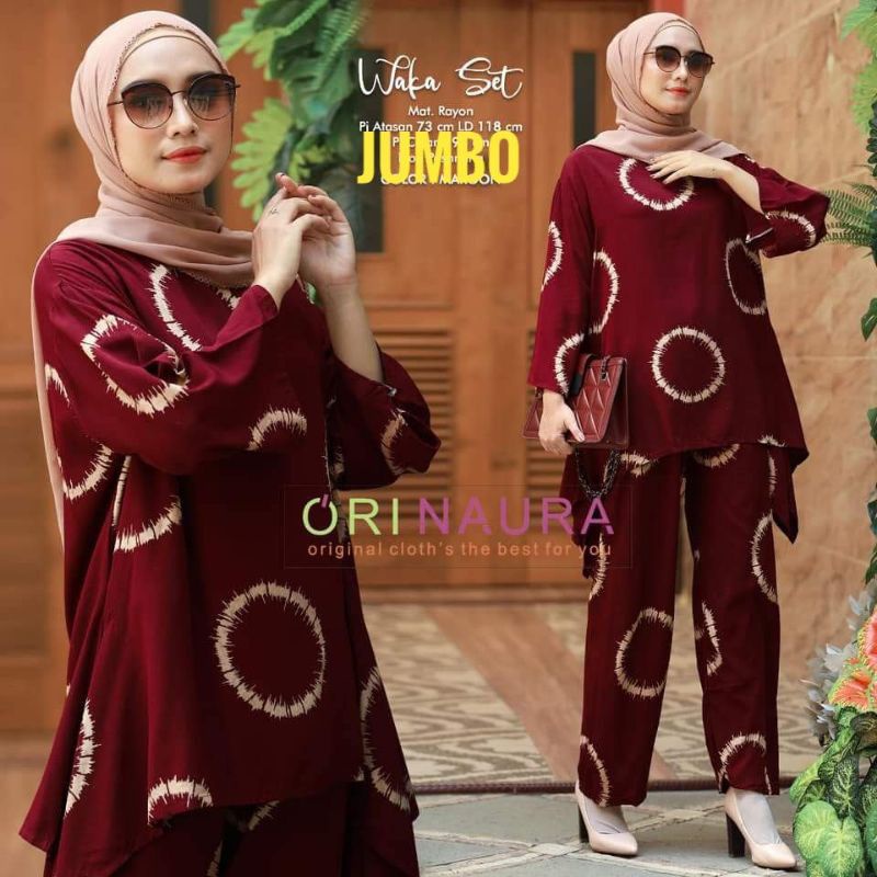 DASTER ARAB STELAN SIBORI WAKA WAKA| RAYON SUPER GRADE A | RESLETING