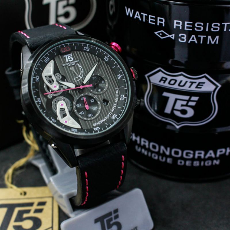 jam T5 H3629 original garansi jam tangan pria T5 H 3629 analog