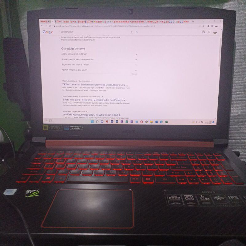 Laptop Gaming i9 gen12 Acer Killer KD1453