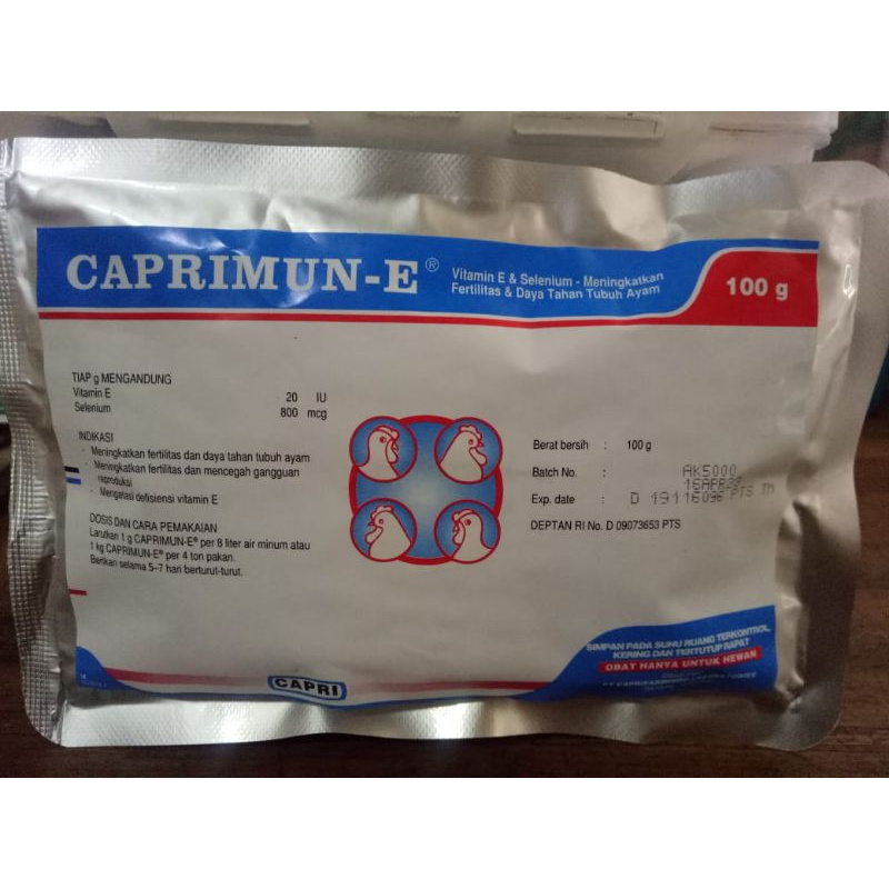 VITAMIN AYAM CAPRIMUN-E