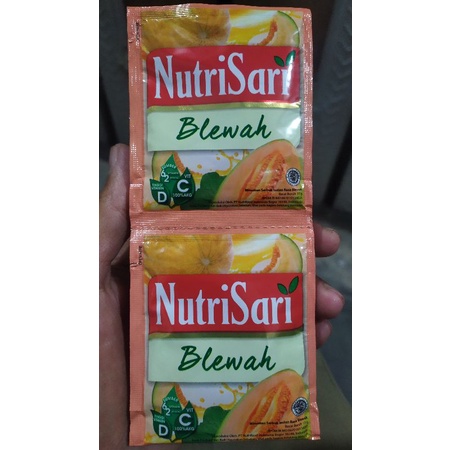 

Nutrisari Blewah Renteng Isi 10 Sachet