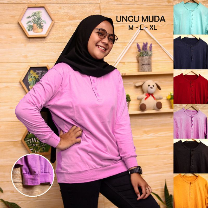 Sweater kaos / kaos polos/caton combet 24s