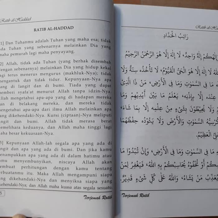 Tersedia Buku Ratib, Terjemah RATIB, Rotib, Kitab Ratib Haddad, Athas, Alaydrus Penawaran Menarik