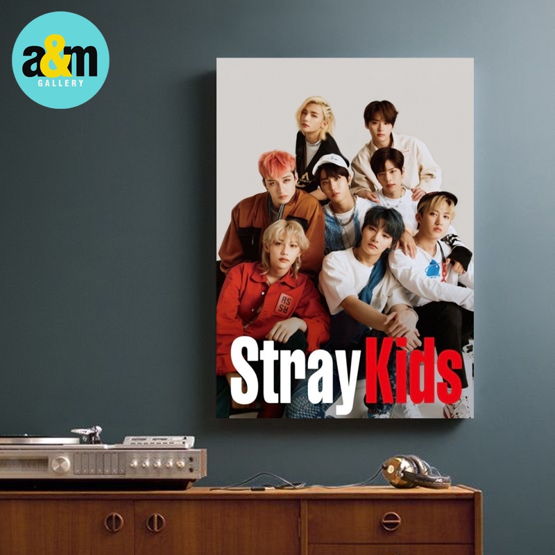 Poster Kayu STRAY KIDS Hiasan Dinding Dekorasi Kamar I Poster Kayu K-POP Dekorasi Kamar - A&amp;M