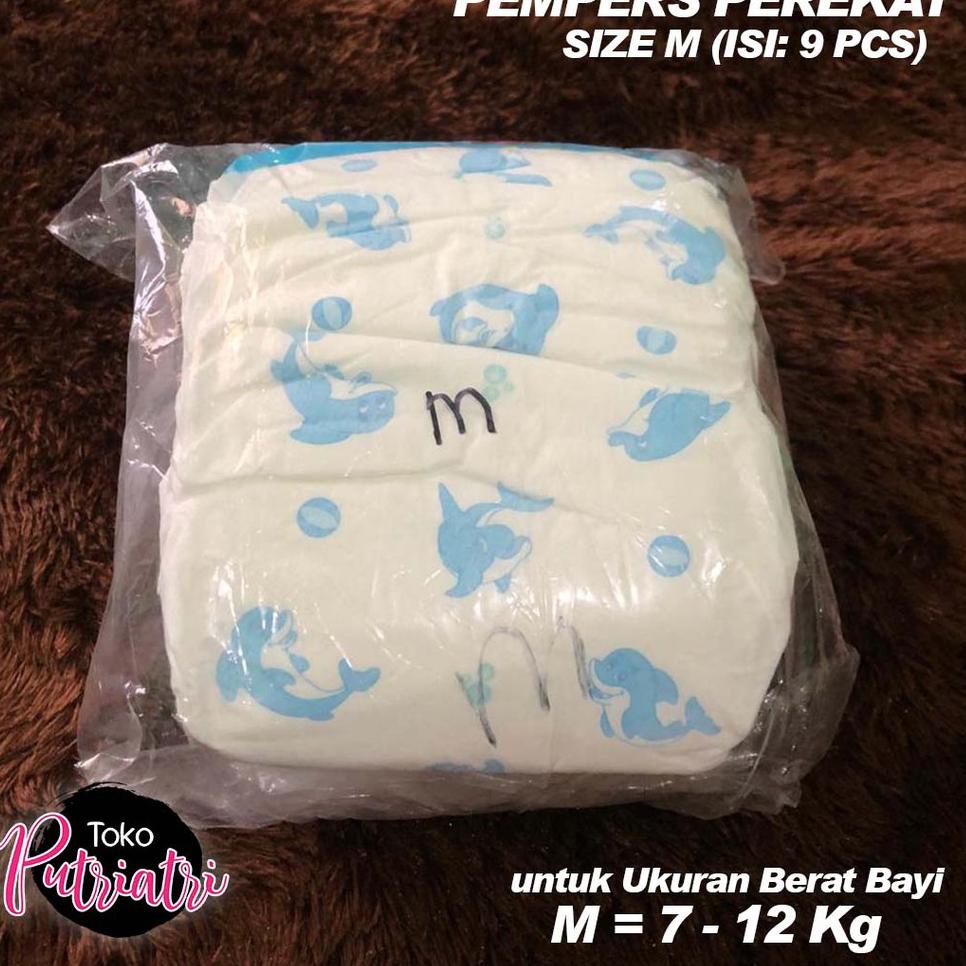 ➩he Terkini➩ PEMPERS CURAH - Ukuran NB S M L XL XXL - Model Perekat - Pempers Bayi Anak Newborn J57 