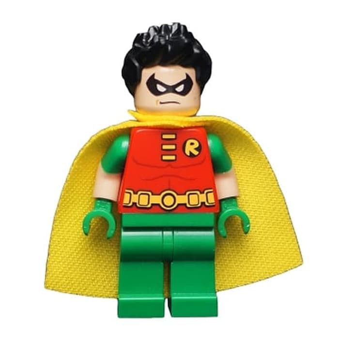Lego Robin - Short Sleeves, Spiky Hair (76035)