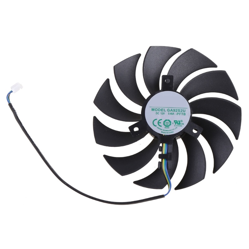 Bt 2PCS Kartu Grafis Pendingin VGA Fan 4Pin 12V Untuk ZOTAC GAMING GeForce Rtx3070