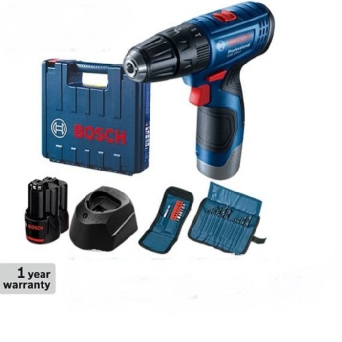 tantrimarpaungseller - Bor Baterai Bosch GSB 120-Li Cordless Drill Bor Tembok