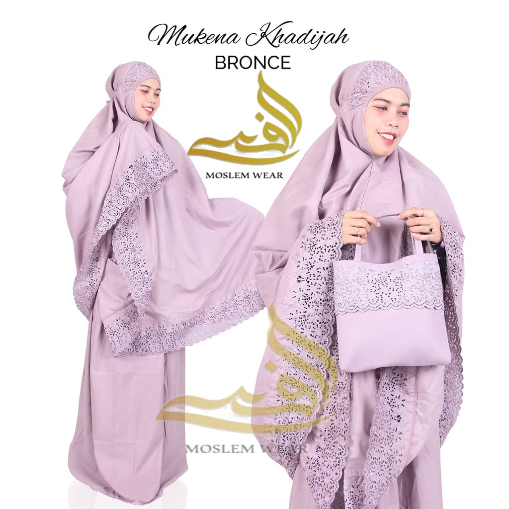 Telekung Mukena Khadijah Jumbo