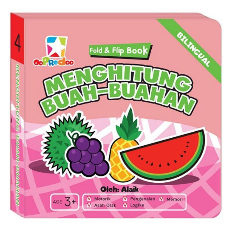 

Fold & Flip book : MENGHITUNG BUAH-BUAHAN