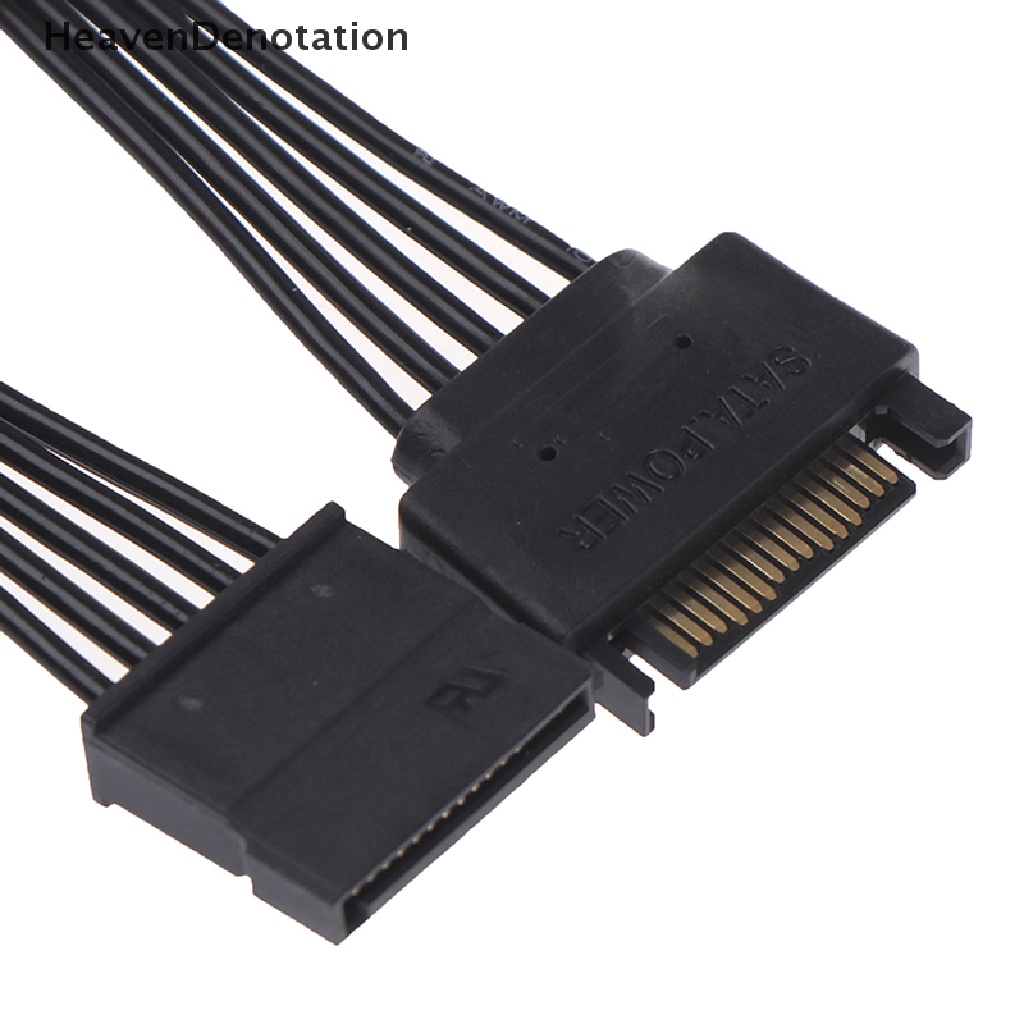 Kabel Power Supply Hdd Ssd Sata 15pin Male To Female Panjang 30cm