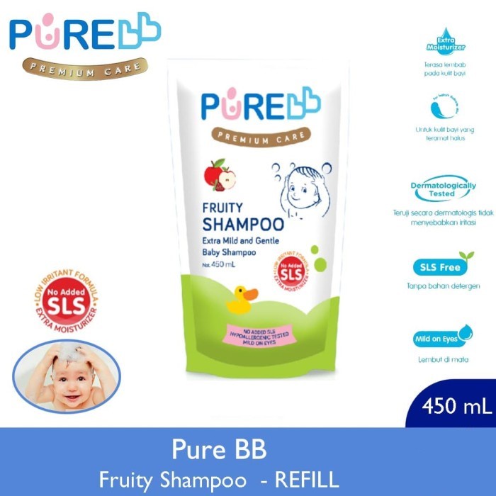 PUREBB Shampoo 450ml