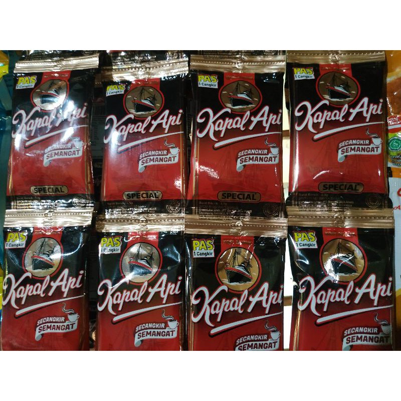 Jual Kopi Kapal Api Mini Renceng Sc Shopee Indonesia