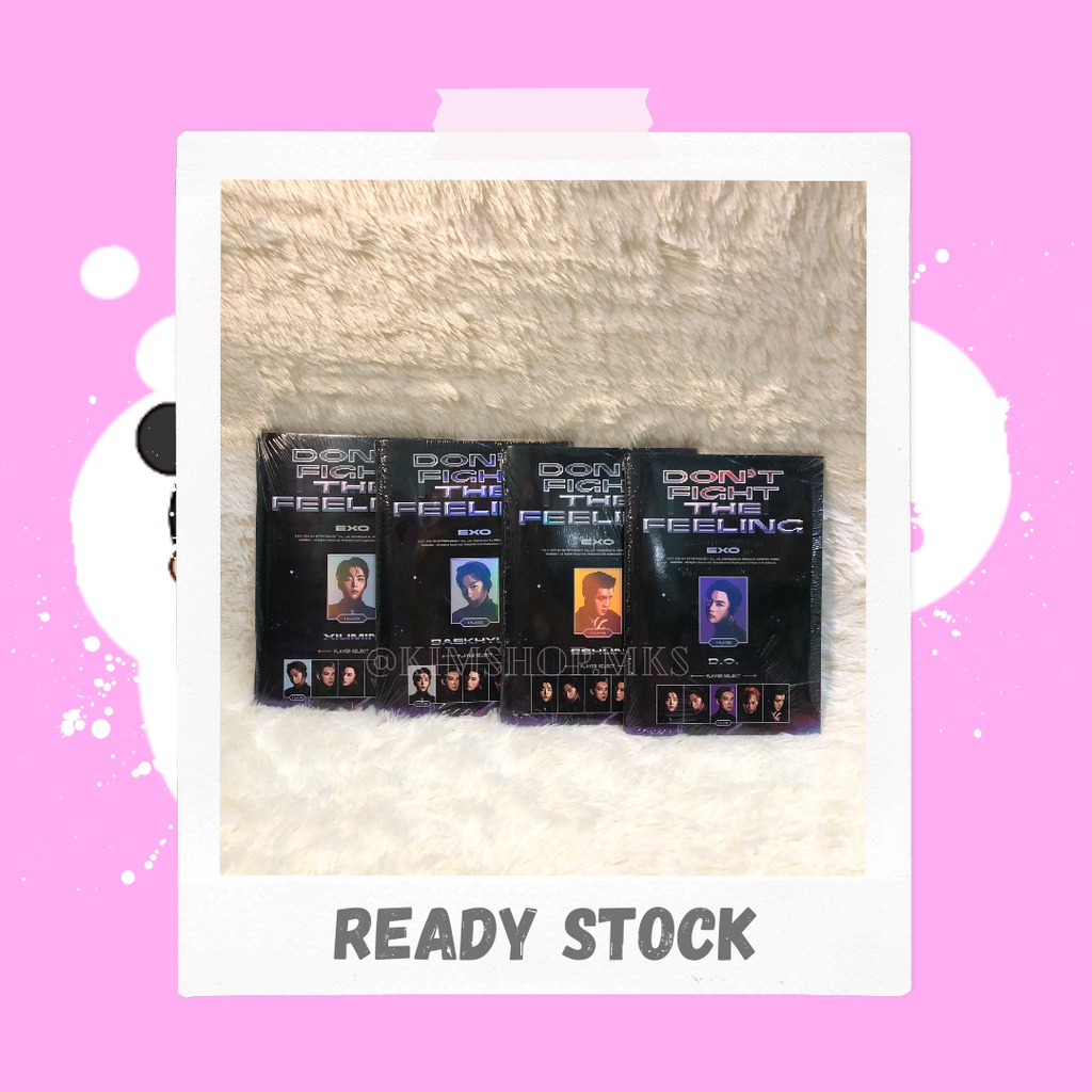 [READY STOCK] EXO - SPECIAL ALBUM "DON’T FIGHT THE FEELING" Expansion Ver. (SEALED+POSTER)