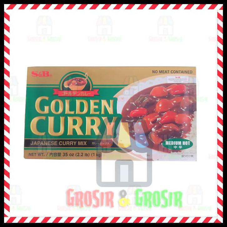 

Ready - Japanese Golden Curry 1 Kg Medium Hot ( S&B )
