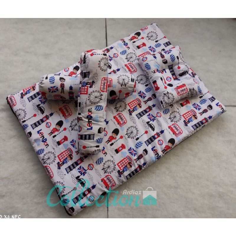 [COD]KASUR LIPAT/MATRAS BAYI BANTAL GULING FULL DACRON SILICON