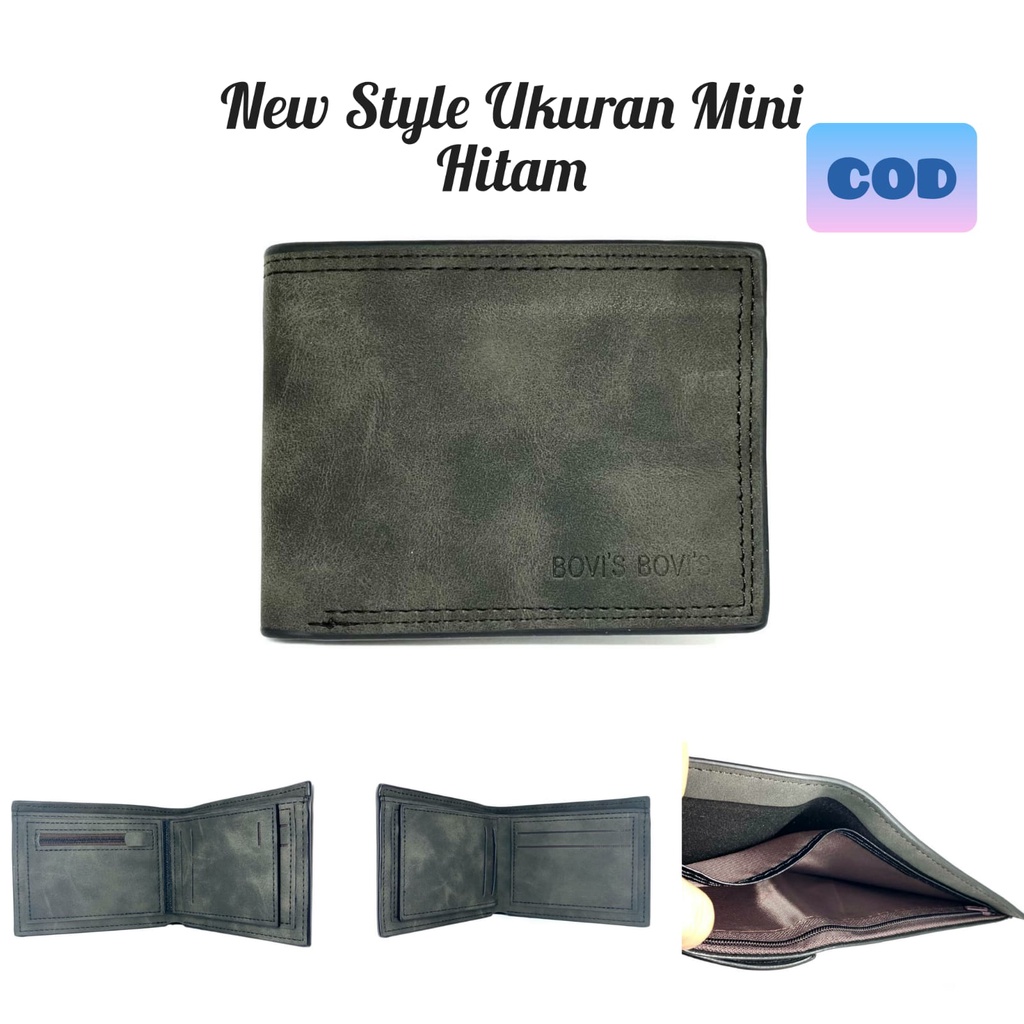 Dompet Pria Dompet Laki2 Dompet Simple Polos Model Terbaru Murah Ukuran Standar Dan Mini