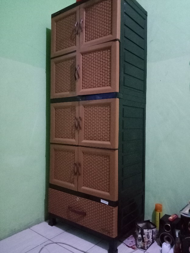 Lemari Plastik Napolly Susun 4 - Laci 1 (khusus Semarang)