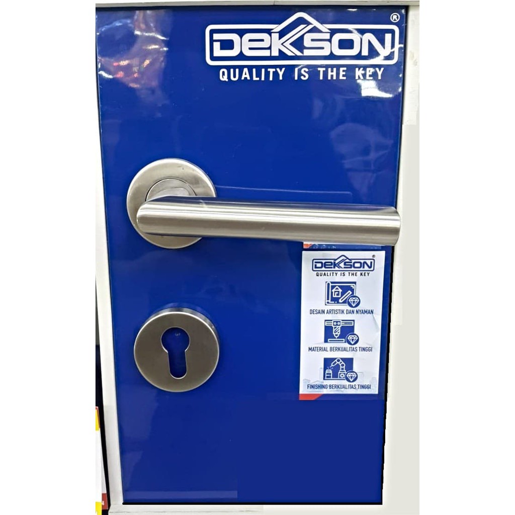 Set Kunci Pintu KAYU Dekkson Silinder Handle Kunci Dekson Dekkson 0024