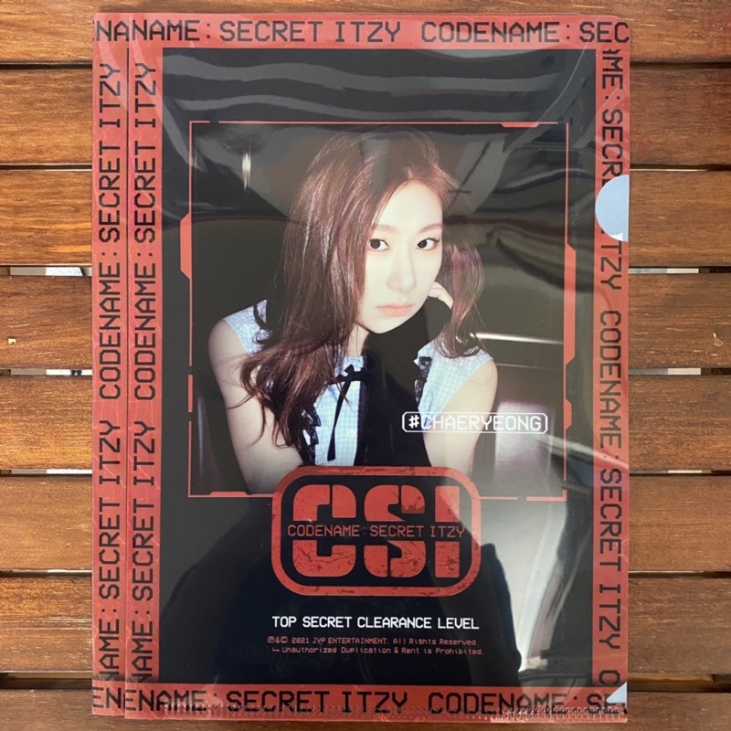 ITZY - Codename : Secret ITZY CSI MD | L-Holder File Lia Chaeryeong