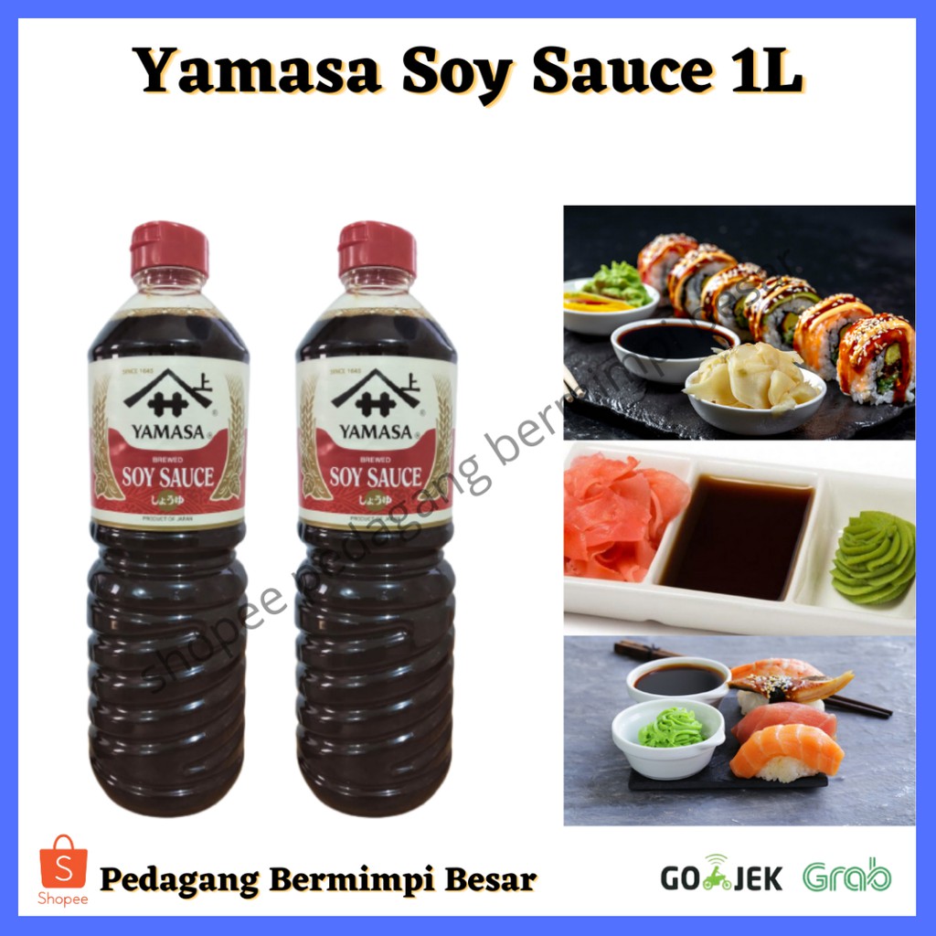 Yamasa Soy Sauce 1L/ Shoyu / Japanese Soy Sauce/ Yamasa Shoyu/ Yamasa Shoyu 1L