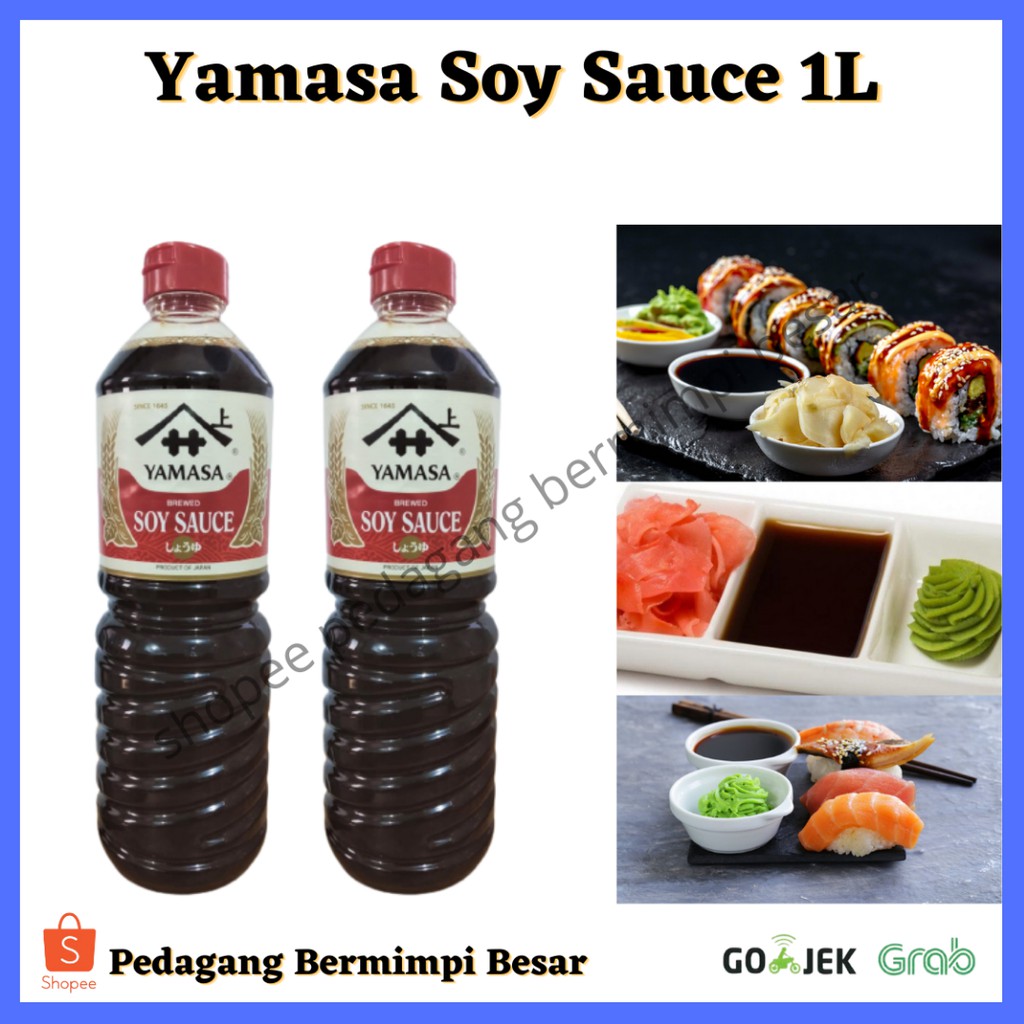 

Yamasa Soy Sauce 1L/ Shoyu / Japanese Soy Sauce/ Yamasa Shoyu/ Yamasa Shoyu 1L
