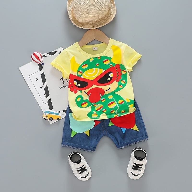 Setelan anak cowok hysteric softjeans(9bln-3th)t