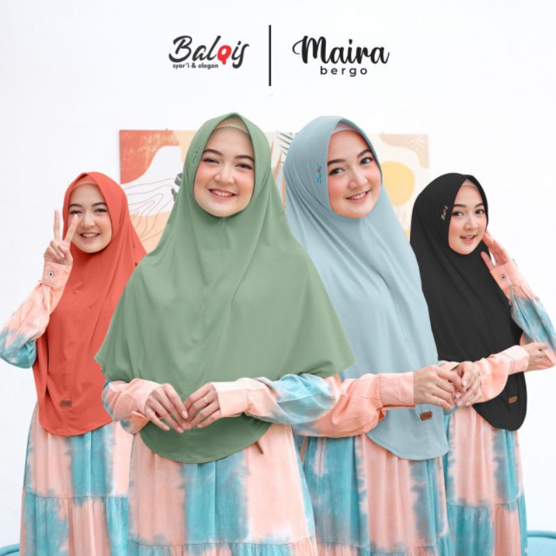 HIJAB BERGO MAIRA BALQIS