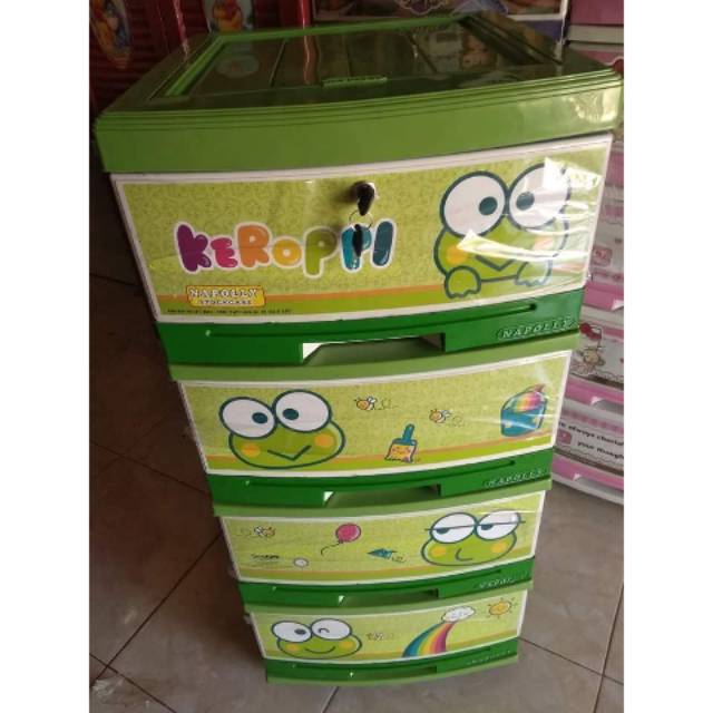  Lemari  plastik  susun 4 keropy SFC 4000 keropy Surabaya  