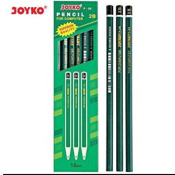 PENCIL 2B JOYKO HIJAU P-88 ORIGINAL. ECERAN. HARGA GROSIR