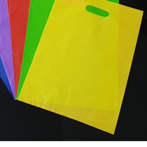 

KANTONG PLASTIK HD PLONG / POND OVAL / SHOPPING BAG 25X35 - Kuning