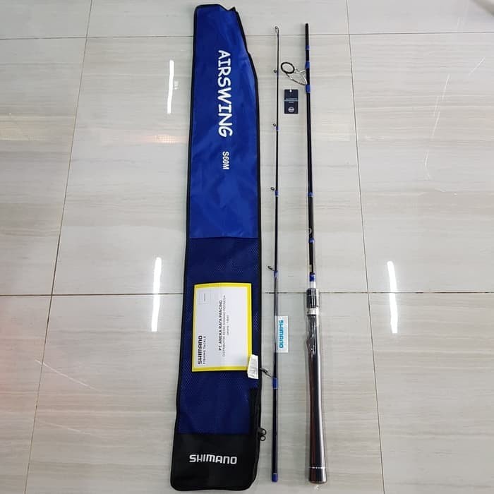 Termurah.. Joran Spinning Shimano Airswing S60M 180Cm 8-16Lbs Cv