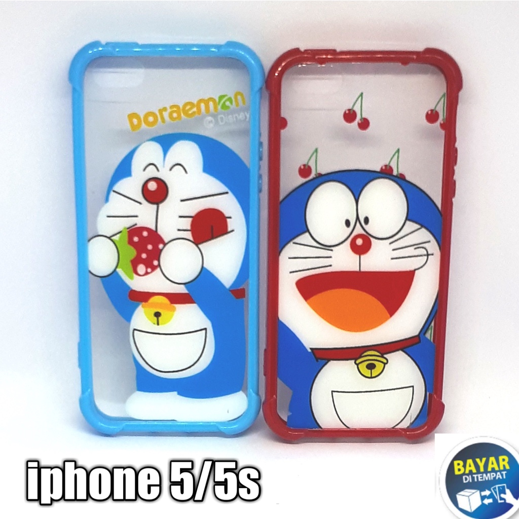 Casing Iphone 5/5s Softcase Anticrack Motif Silikon Hp Cover Hp Motif