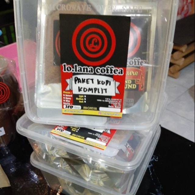 

Paket kopi komplit lolana coffea