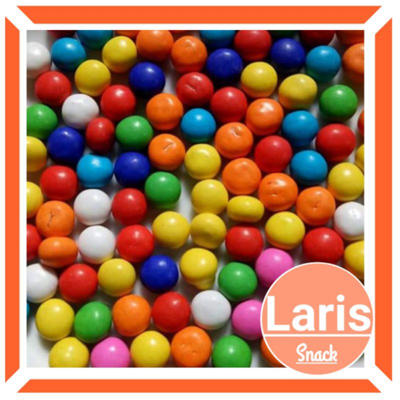 

Cokelat Kiloan / Biskuit Coklat Bola Warna Warni 500 Gram / Biskuit bola Coklat / LarisSnack