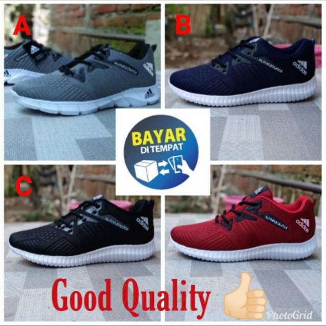 Sepatu sport adidas alphabounce grade ori