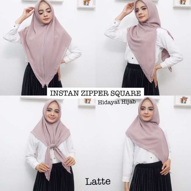 INSTAN ZIPPER POLLYCOTTON 4 IN 1