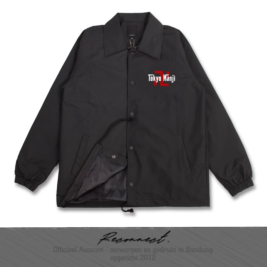 Reconnect Coach Jacket Tokyo Revengers Founding Member Tokyo Manji - Unisex